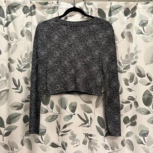 H&M NWT Cropped Sparkly Top